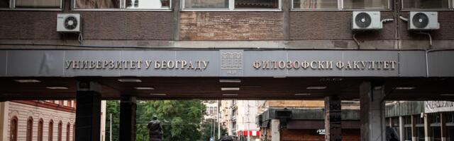 VJT o policiji u Rektoratu: Snimci bi mogli da budu dokaz u slučaju smrti devojke na Filozofskom fakultetu