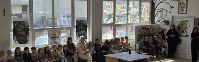 Dan otvorenih vrata u Osnovnoj školi „Ćamil Sijarić“ – predškolci upoznali školu