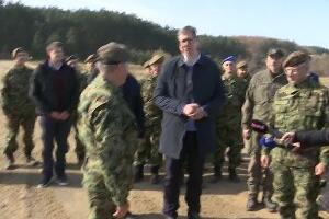 Вучић: Зар да допустимо да нам неко шпијунира касарне