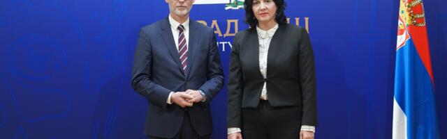 Razgovor austrijskog ambasadora i gradonačelnice Niša o unapređenju saradnje sa Austrijom.