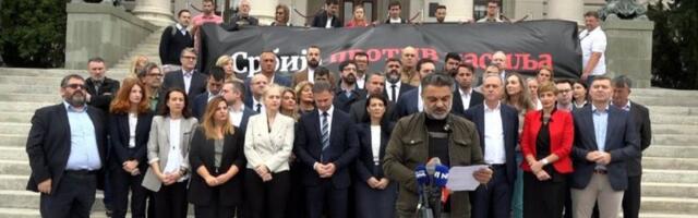 Zajednički nastup opozicije „Srbija protiv nasilja“ na izborima: Tepić i Aleksić nosioci republičke liste
