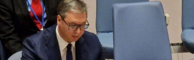 VUČIĆ NA SEDNICI UN UPOZORAVA: Srbi na Kosovu u opasnosti!