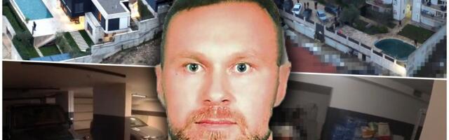 POGLEDAJTE KAKO IZGLEDA ZVICEROVA VILA U KOJU SU U RANU ZORU UPALI SPECIJALCI: Teretana, luksuzni džipovi i kartoni vode u "bunkeru" vođe kavačkog klana (video)