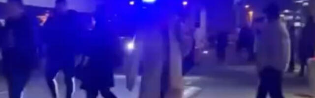 Požar u zgradi NCR na NBG (VIDEO)