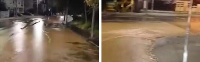 ALARMANTNO U NOVOM SADU! Jako nevreme čupalo žice i drveće iz korena - ULICE POD VODOM, AUTOMOBILI OŠTEĆENI! (FOTO, VIDEO)