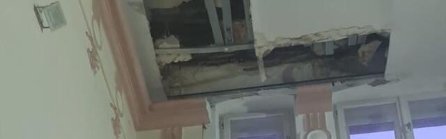 Pao deo plafona u zgradi Gradske uprave Prokuplja
