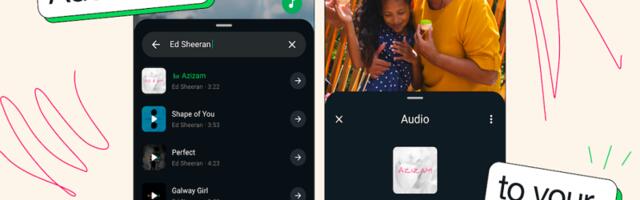 WhatsApp-a dodaje pesme u status
