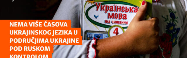 Nema više časova ukrajinskog jezika u područjima Ukrajine pod ruskom kontrolom