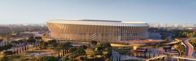 Roma gradi nov stadion od 1,3 milijarde evra: Predstavljeno kako će da izgleda /FOTO/
