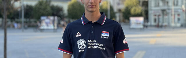 Talentovani odbojkaš Proletera Srđan Štrbac karijeru i školovanje nastavlja u SAD