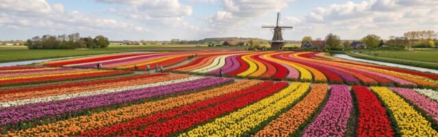Park koji procveta samo dva meseca godišnje: Čudo boja u Holandiji koje privlači milione ljudi