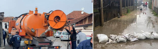 Sjenica uputila u Novom Pazaru vozilo za otpušavanje ulične kanalizacije