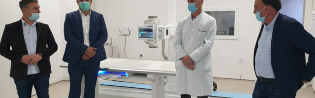Digitalni rendgen aparat, donacija Prijepoljca Ferhada Mekića, zvanično pušten u rad