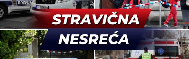 &quot;AUDIJEM&quot; POKUPIO VOZAČA DOSTAVE Jeziv snimak nesreće u Beogradu, Hitna pomoć na licu mesta! (VIDEO)