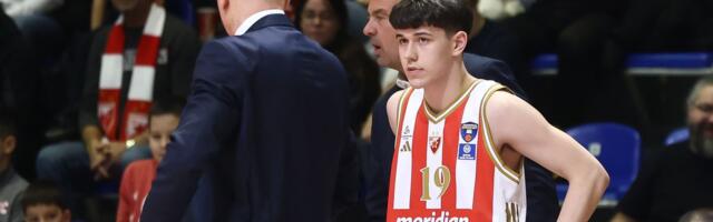 Istorija! Saša Obradović protiv Cedevite u igru uveo najmlađeg košarkaša Zvezde u 21. veku