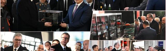 VUČIĆ OBIŠAO VOJNU IZLOŽBU U ASTANI: Predsedniku posebnu pažnju privukli ovi projekti (FOTO)