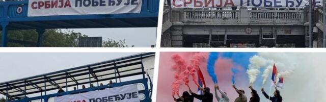 "SRBIJA POBEĐUJE"! Moćna poruka osvanula širom Beograda - NAROD POKAZAO ŠTA ŽELI I ŠTA MU TREBA! (FOTO, VIDEO)