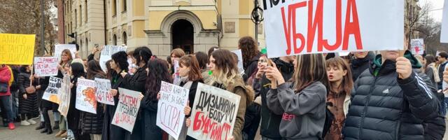 Niški studenti danas ispred suda organizuju protestnu akciju “Koga štitite”