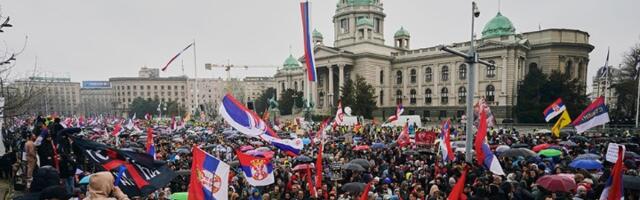Studenti se oglasili povodom sednice Skupštine