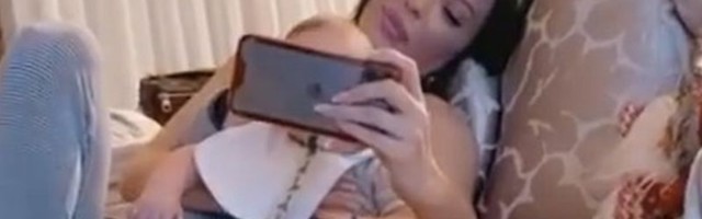 Vreme je za igru sa bakom: Ceca Ražnatović pokazala kako uživa sa unukom Željkom (VIDEO)