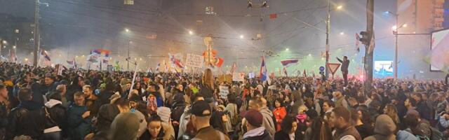 DEMONSTRACIJE 15. MARTA Ovako je to Vučić "gledao" (FOTO)