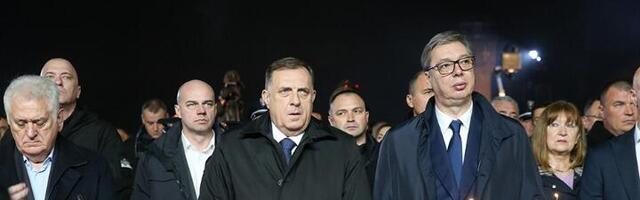 Vučić i Dodik u Donjoj Gradini na obeležavanju Dana sećanja na žrtve genocida u NDH