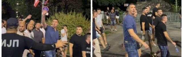 Andrej Vučić predvodio grupu muškaraca u Ćacilendu, građanima dobacivao da su ustaše (VIDEO)