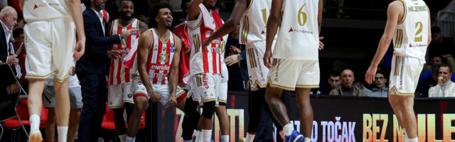 Crvena zvezda protiv Virtusa za prekid crnog niza