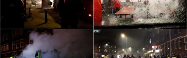 NEZAPAMĆENI NEREDI U HOLANDIJI! Protesti protiv policijskog časa prerasli u VANDALIZAM I PLJAČKU! (FOTO/VIDEO)