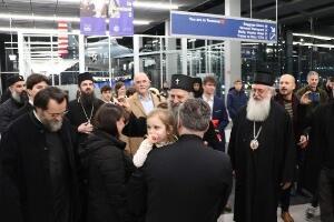 Патријарх Порфирије у Чикагу са представницима цркве и дијаспоре
