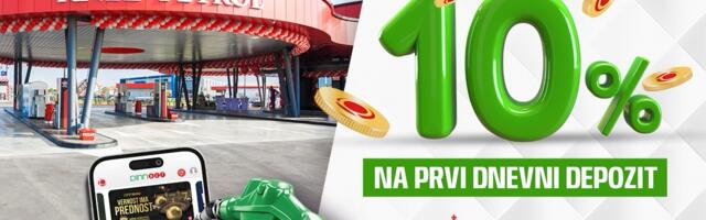 KNEZ PETROL I PINNBET VAS NAGRAĐUJU SA 10% BONUSA! Odmorite i nastavite putovanje sa dodatnih 10% bonusa svakog dana!