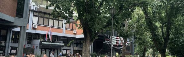 Skup ispred Pravnog protiv represije u obrazovanju: Kampus nije policijska stanica