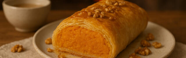 Posno, ali nije “sto puta viđeno”: Pita od bundeve sa tahinijem i korom od limuna tek da da šmek (RECEPT)