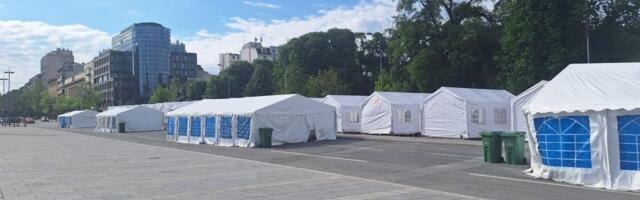 Romska partija: Vlast sklanja deo šatorskog naselja zbog pritiska međunarodne zajednice