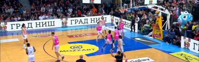 Zvezda se konačno raspucala: Dve vezane trojke crveno-belih i trener Mege odmah zatražio tajm-aut