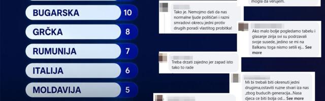 "Koga briga za žiri, hvala susedi" Iz Hrvatske stiže poruka oduševljenja: Zbog glasova naše publike gore mreže