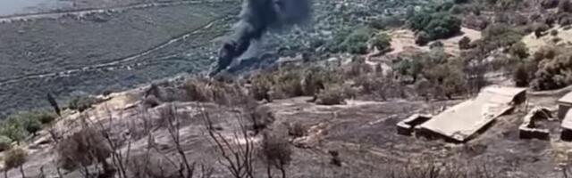 DRAMA NA POZNATOM OSTRVU: Na Eviji izbio požar, u gašenju učestvuje 8 aviona i 3 helikoptera