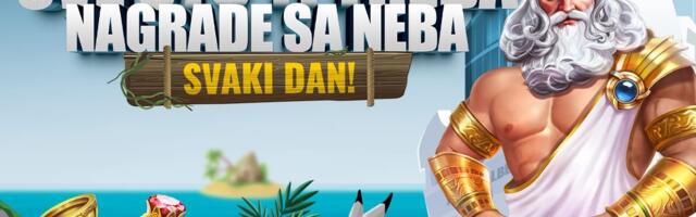 NAGRADE SA NEBA – PRIZE DROP DO KRAJA AVGUSTA: Letnja kiša dnevnih keš nagrada se nastavlja!