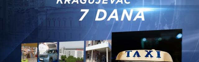 InfoKG 7 dana: Otrvoren "Leptirić", "Pandi" nagrada "Auto Europa 2026", rekonstrukcija UKC, noćna smena u Domu zdravlja, poskupeo taksi...