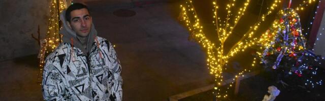 UČI ZA KUVARA, A KAKAV JE TEK DEKORATER... Pogledajte šta je Luka uradio od svoje kuće - ukrasio je sa 10.000 lampica (FOTO)