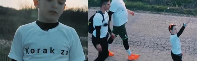 JAKOV (8) PET DANA PEŠAČIO ZA SVOJU SESTRU JANJU! Herojski podvig nesebičnog dečaka podigao Srbiju na noge: Skupio preko 24.000 evra, fali JOŠ TOLIKO! (FOTO)
