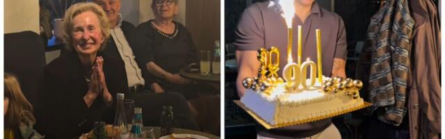 Hvala ti za svaku uspomenu koju si mi dala: Suze u beogradskom restoranu, unuk iznenadio baku za 90. rođendan