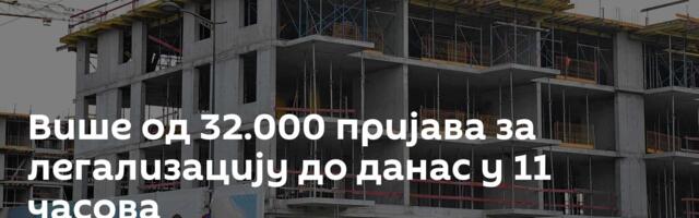 Више од 32.000 пријава за легализацију до данас у 11 часова