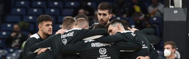 Partizan prošao kao Zenit, Avtodor i Jenisej: Primio 100 poena prvi put posle četiri godine