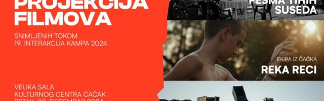 Svečana projekcija filmovi snimljenih na “Interakciji“
