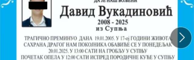 ZATRAŽENA OBDUKCIJA! Ovo su mladić i devojka koji su stradali u Raški