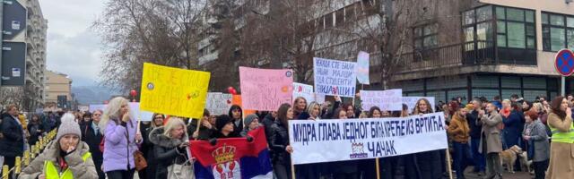 Jednodnevna obustava rada i protestna šetnja zaposlenih u PU “Moje detinjstvo“: Osećamo veliku podršku roditelja i građana