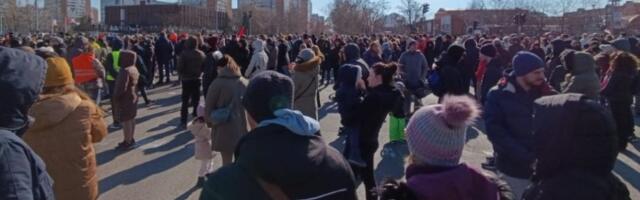 Ovakvu podršku učesnici protesta na NBG nisu mogli ni da zamisle (VIDEO)