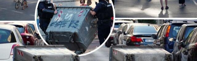 JEDAN OD BLOKADERA NAPAO POLICAJCA! Spremaju se za novi talas nasilja u Beogradu, OVDE su počeli da se okupljaju (FOTO, VIDEO)