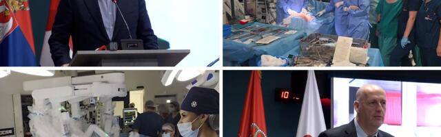 PIŠEMO ISTORIJU, PRVI NA BALKANU: Prva robotski asistirana operaciјa na srcu izvedena na Institutu Dedinje